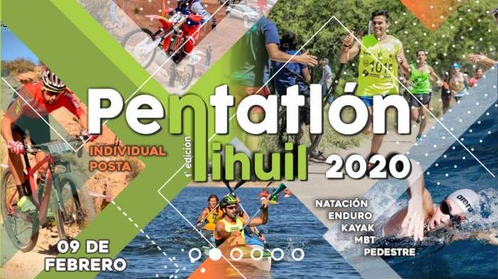Se viene la primera Edición del Pentatlón Nihuil 2020