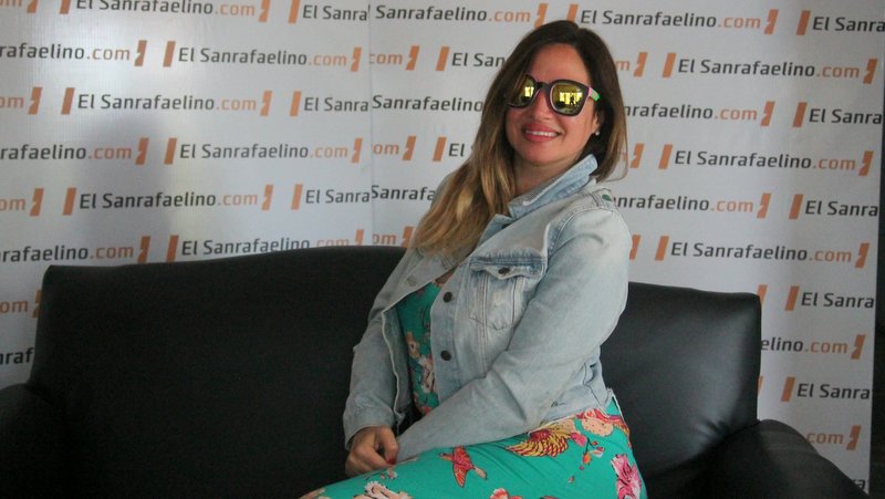 “Amo San Rafael y estoy muy feliz de estar acá”, aseguró Belén Francese