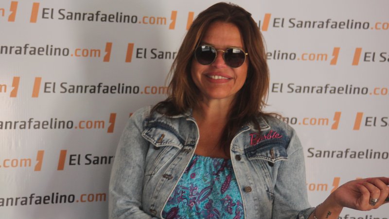 Nazarena Vélez: “Estoy disfrutando de San Rafael”