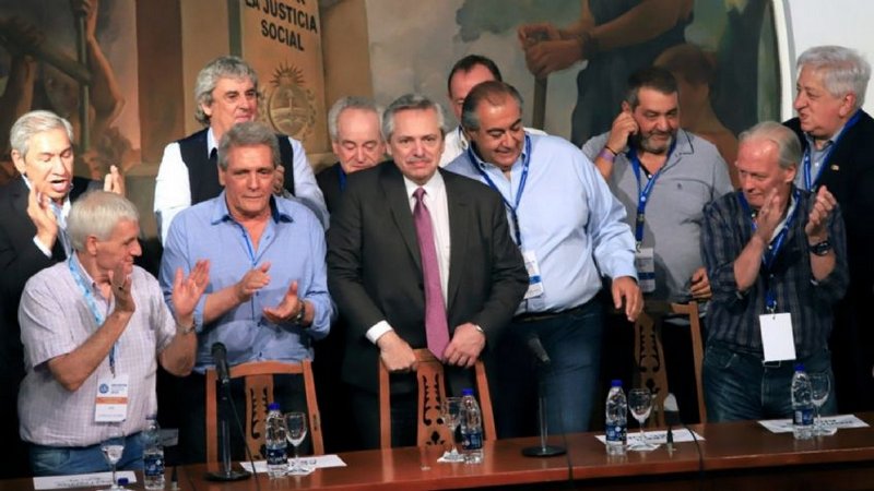 Alberto Fernández le pidió a la CGT que no haga «pedidos desmedidos»