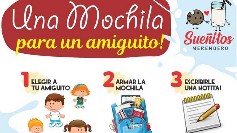 Campaña “Una mochila para un amiguito”