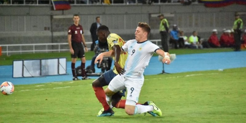 Argentina venció a Colombia en su inicio en el Preolímpico