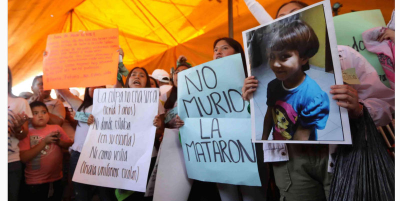 Furia en México por el asesinato de una nena de siete años: la encontraron sin órganos dentro de una bolsa
