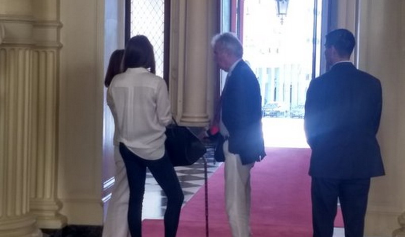 A qué fueron a la Casa Rosada Zulemita Menem y uno de los “monjes” del menemismo