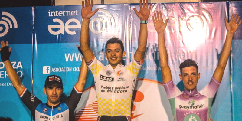 Mauricio Páez alcanzó la gloria y es el primer líder de la 44° Vuelta de Mendoza