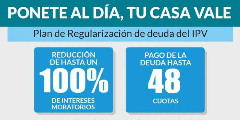 IPV: importantes descuentos en el pago de cuotas por adelantado