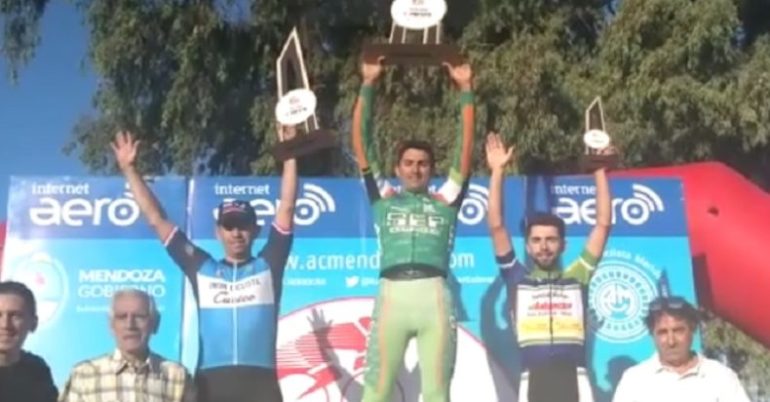 Dotti imparable, Marcos Méndez se metió en el podio