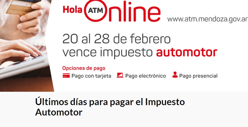 Últimos días para pagar el Impuesto Automotor