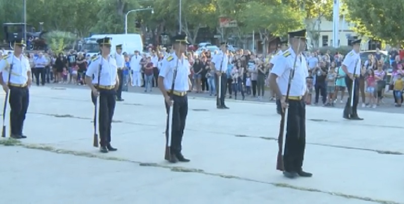 Se realizó el acto por el natalicio del General José de San Martín