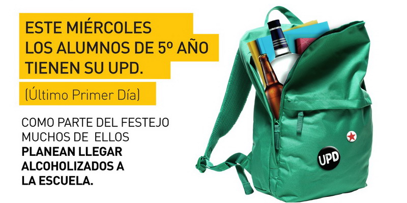 «El último primer día», campaña de concientización para padres y alumnos secundarios