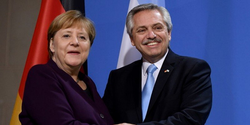 Angela Merkel a Alberto Fernández, sobre la deuda: “Es importante que hablemos cómo desde Europa podemos ayudarles”