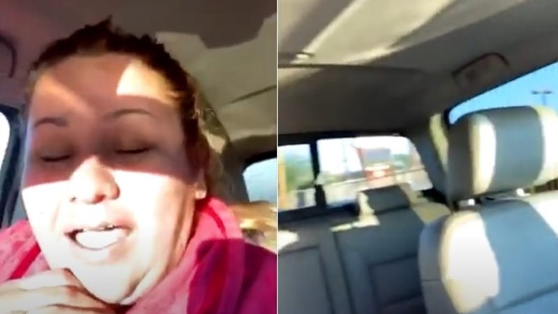 «Parece que hoy estoy medio dormida»: se grabó riendo al llegar a la escuela, donde se dio cuenta que había olvidado a los hijos en su casa