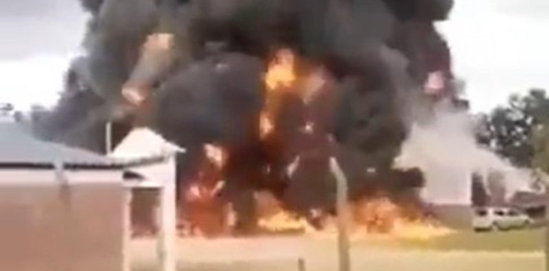 Explosión e incendio en un depósito en Santa Fe: falleció un operario y otros tres están heridos