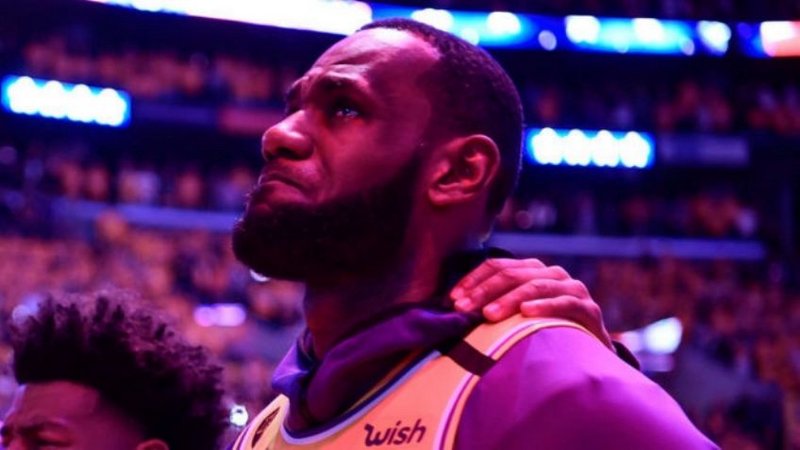 Conmovedor: el discurso de LeBron en el homenaje a Kobe Bryant