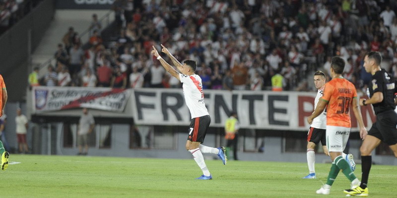 River derrotó a Banfield y afianza su ilusión de ser campeón
