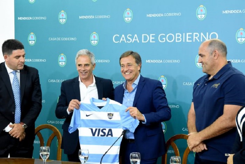 Los Pumas ante All Blacks en Mendoza, presentación oficial