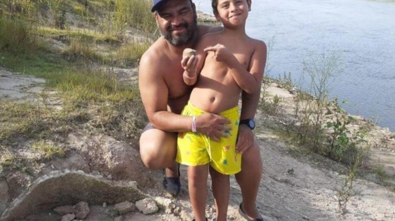 Un nene encontró restos de un gliptodonte, de más de 10 mil años de antigüedad