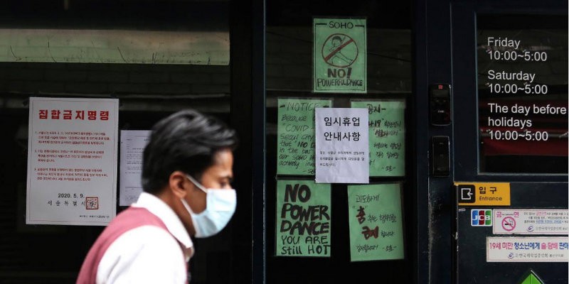 Coronavirus: Seúl cierra bares y clubes por temor a un rebrote