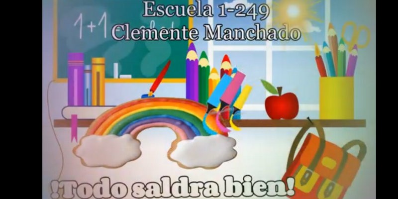 La escuela Clemente Manchado realizó un video para su comunidad educativa