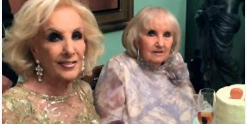 La despedida de Mirtha Legrand a Goldy: «Adiós querida e inolvidable hermana»