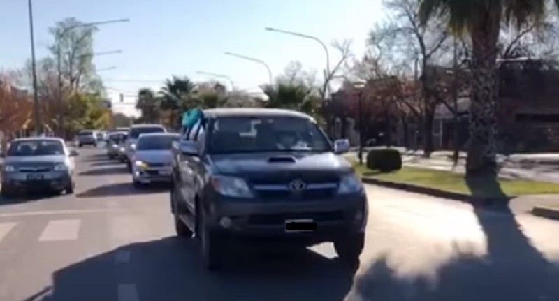 Investigan si hubo alguna infracción en la protesta anticuarentena