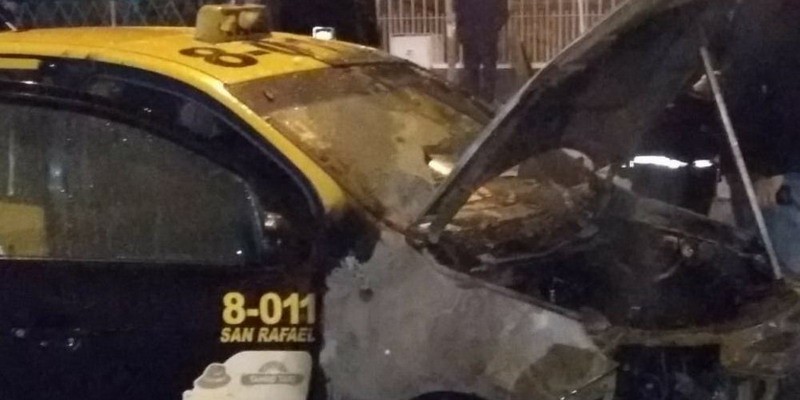 Explosión y fuego en el radio centrico