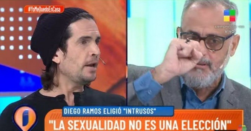 Diego Ramos sorprendió a Jorge Rial: «Este programa perseguía a gente como yo»