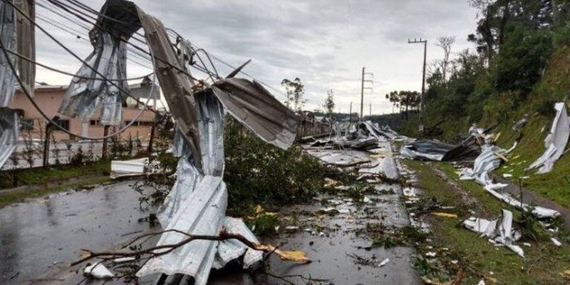 Ciclón en Brasil deja 10 muertos
