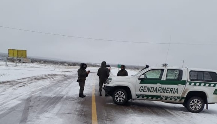 Está cerrada la ruta a Malargüe