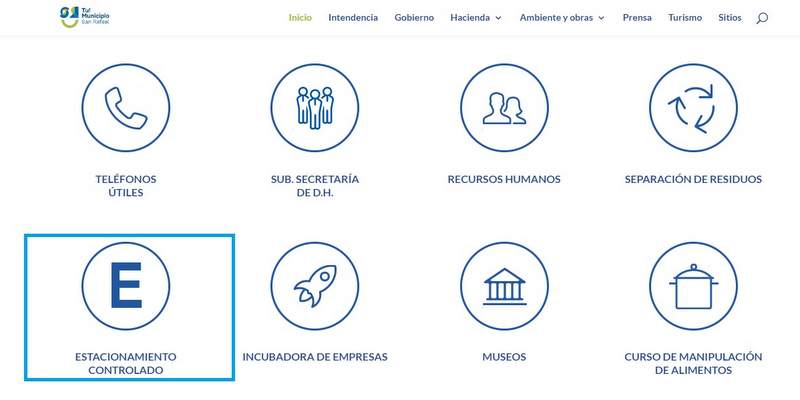 Se pueden gestionar por internet los libre deuda de estacionamiento controlado