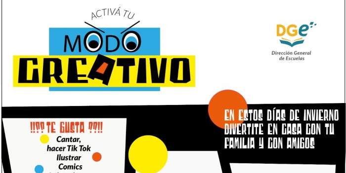 La DGE propone actividad de recreación para el receso de invierno