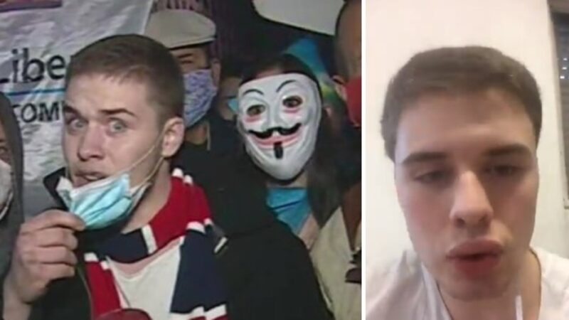 «El virus existe»: con 19 años, un militante anticuarentena se contagió el covid-19