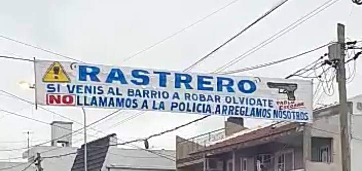 Los vecinos de Isidro Casanova les advierten a los ladrones: «No llamamos a la policía, arreglamos nosotros»