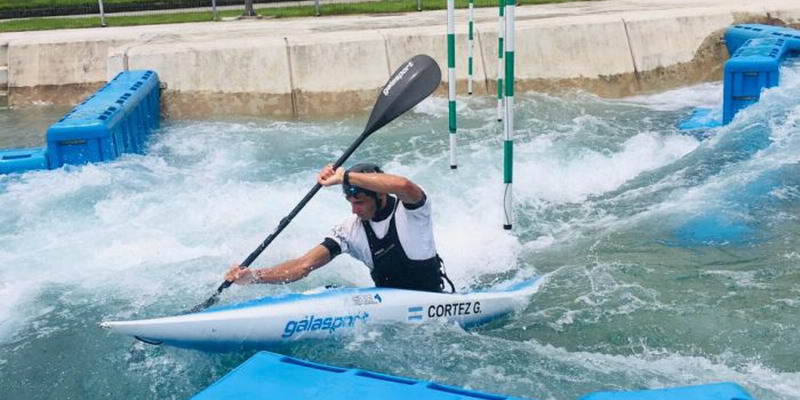 Kayak: Gerónimo Cortez trabaja sin pausa para lograr una plaza en Tokio 2021