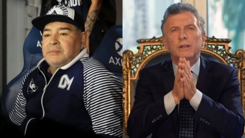 El duro mensaje de Maradona para Macri: «Tiene que ir a la cárcel con todos sus secuaces»