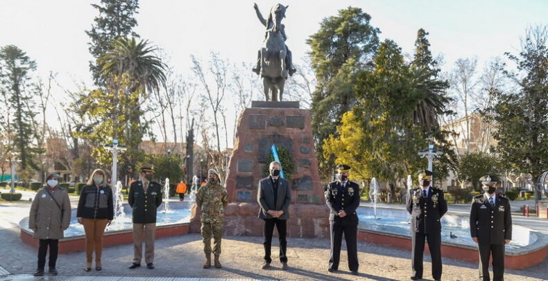 Se realizó el acto por el 170º aniversario del fallecimiento del General José de San Martín