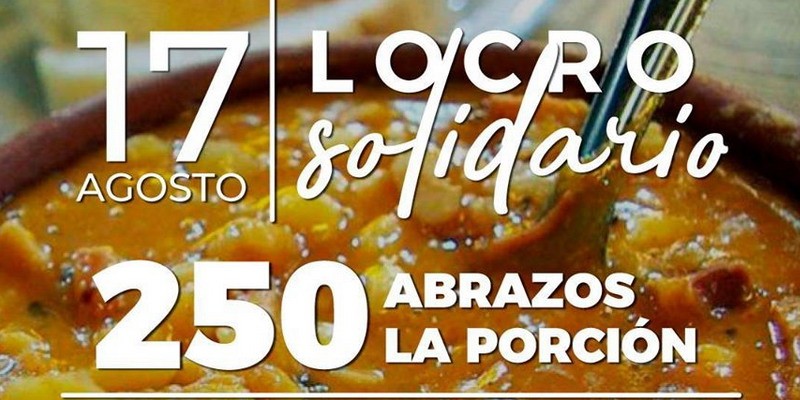 Locro a beneficio de la Casita de Malén
