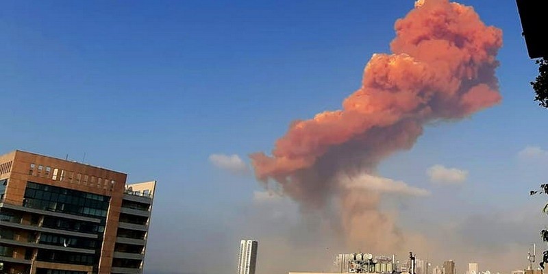 Beirut: al menos 100 muertos y 4000 heridos en la explosión
