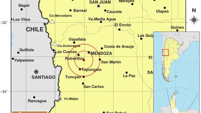 Tembló en Mendoza