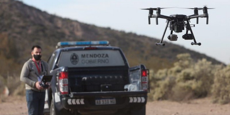 Comenzó la “Era del Drone” en la Policía de Mendoza