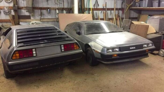 Volvieron al futuro: encuentran dos DeLorean abandonados en un galpón hace 40 años