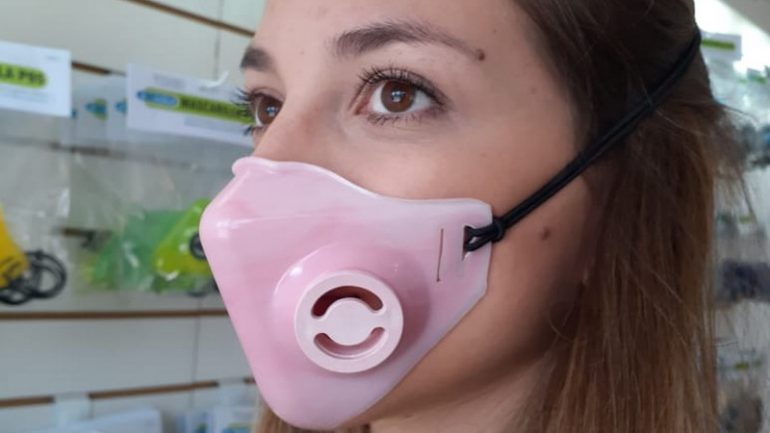 Desarrollan máscara de protección facial para todo el país