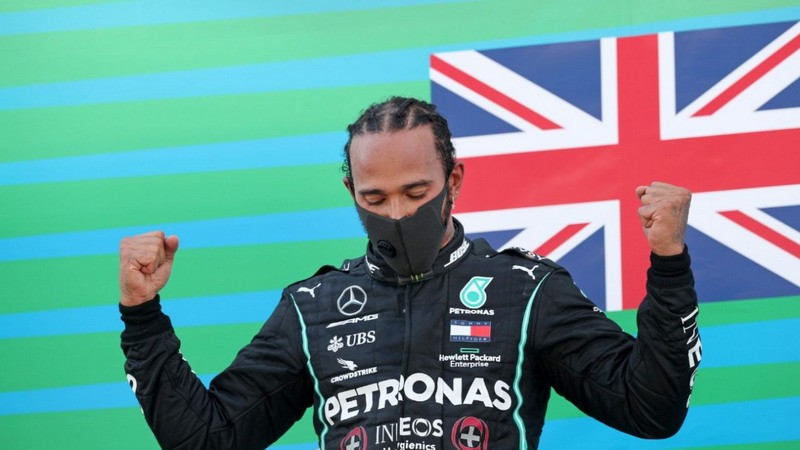 Hamilton batió el récord de Schumacher en Portugal
