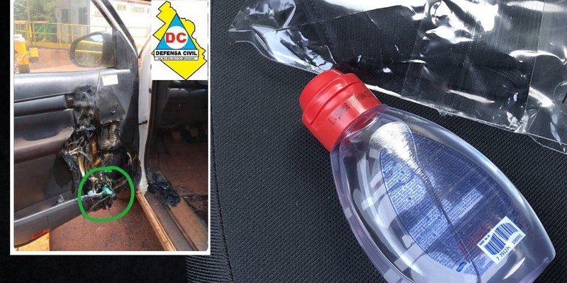 Cadena de WhatsApp: ¿el alcohol en gel puede explotar en un auto estacionado al sol?