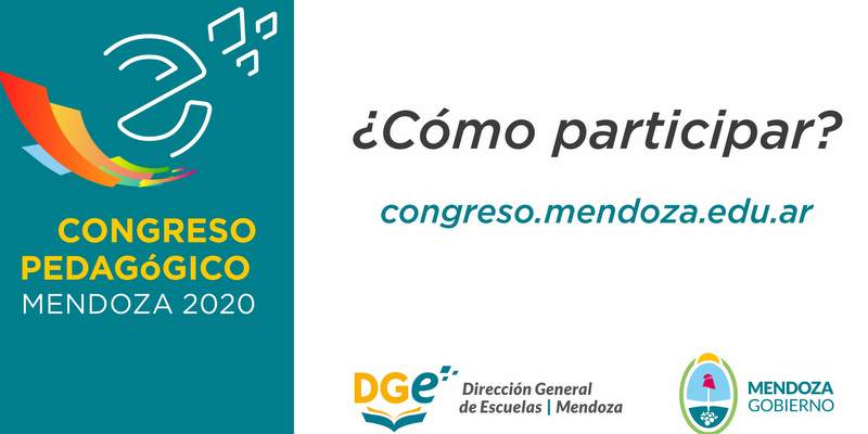 Cómo participar del Congreso Pedagógico Mendoza 2020