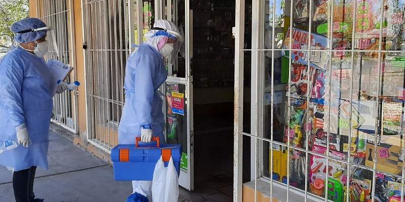 Más testeos rápidos: analizaron a vecinos de Villa Atuel