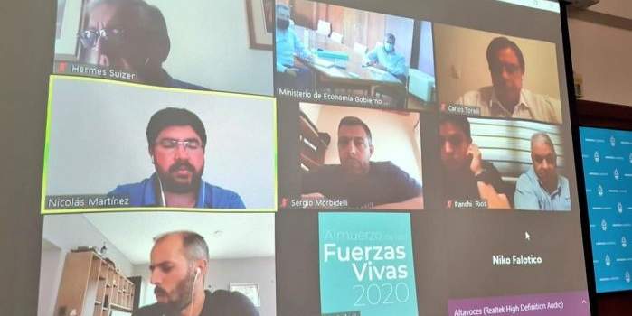 Vaquié se reunió con autoridades de la Cámara de Comercio, Industria y Agropecuaria de San Rafael