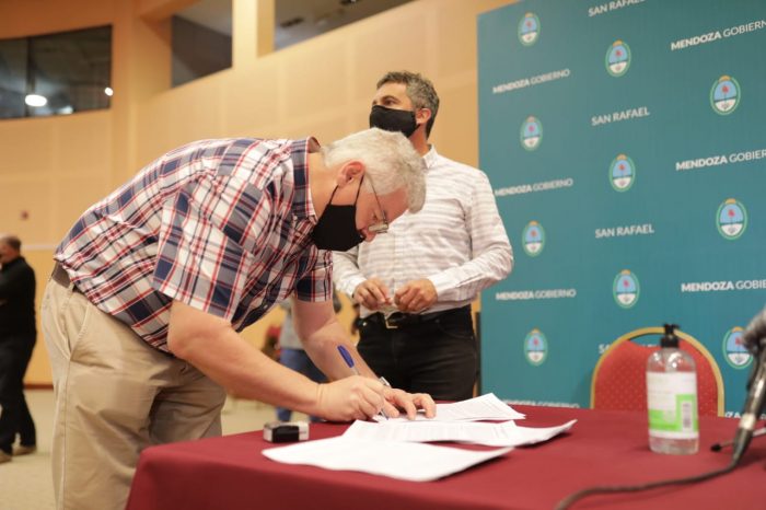 Mendoza Activa, San Rafael presentó el 14% del total de proyectos de inversión privada