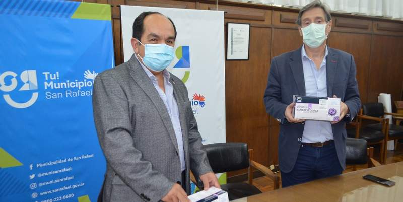 Emir Félix presentó testeos que detectan coronavirus en 10 minutos