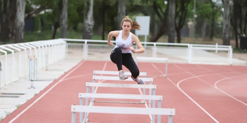 Volvieron a entrenar en la Pista de Atletismo